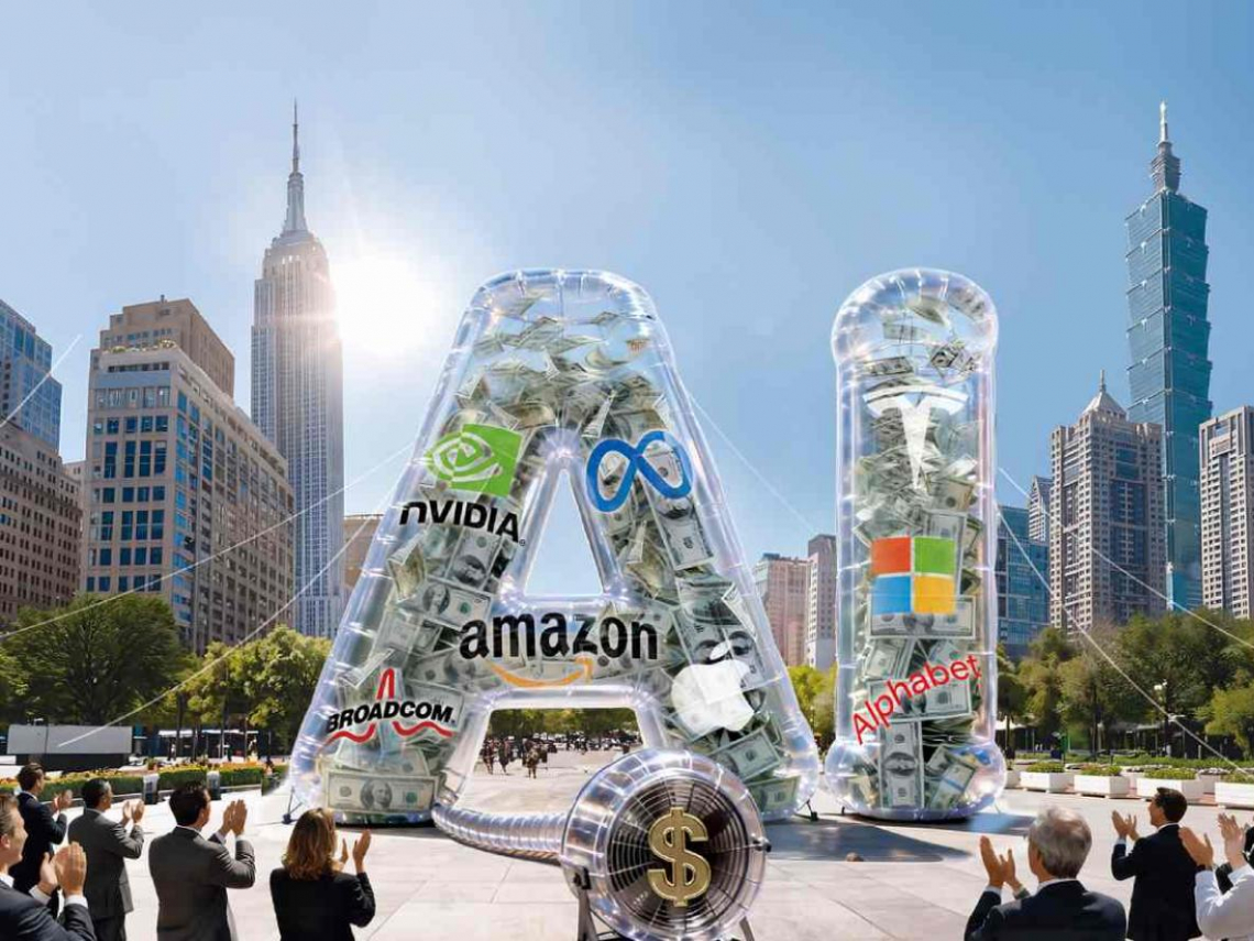 台、美股狠踩巴菲特的「玩火警戒線」，美股集中度首破40％！股市還會狂多久？